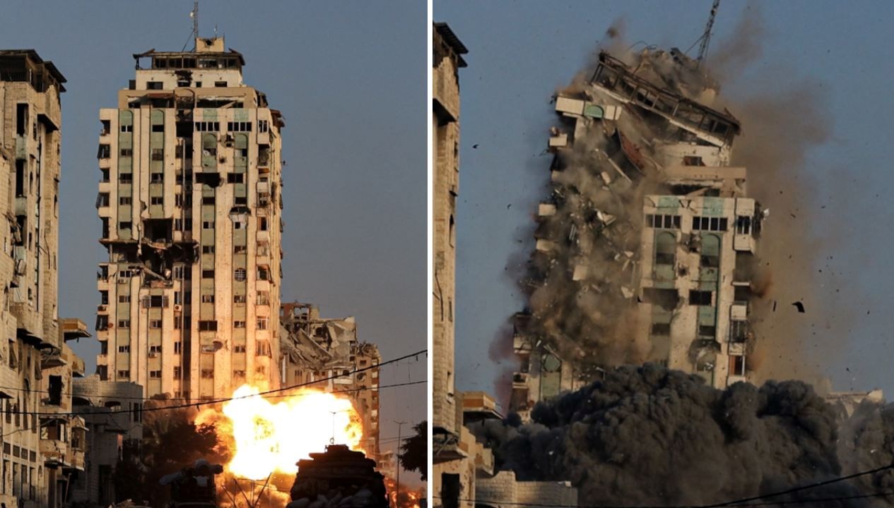 israil gazzede mekke adli cok katli binayi da vurdu ZGXGGHpz