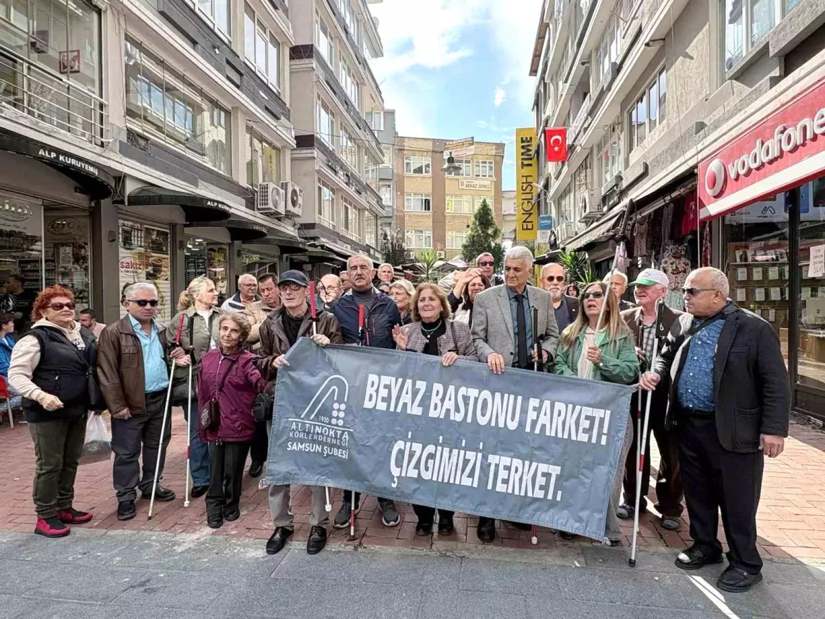 beyaz baston guvenlik gununde gorme engelliler icin sosyal guvence talebi QUXXmcJV.jpg