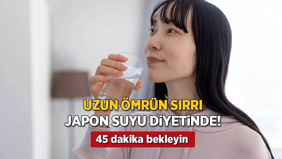 japonlarin uzun omrunun sirri su diyetiyle mum gibi eriyin icip 45 dakika bekleyin ATqZ63S6