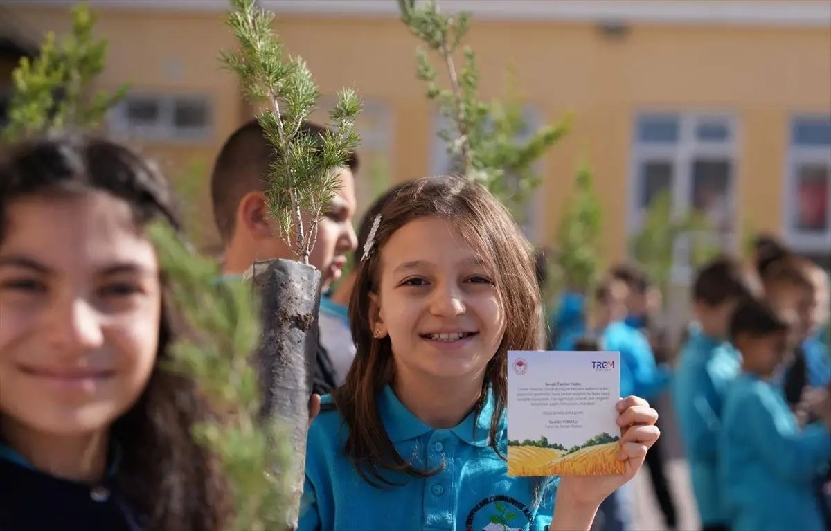 beypazarinda cocuklara fidan hediye edildi JNbDVTd5.jpg